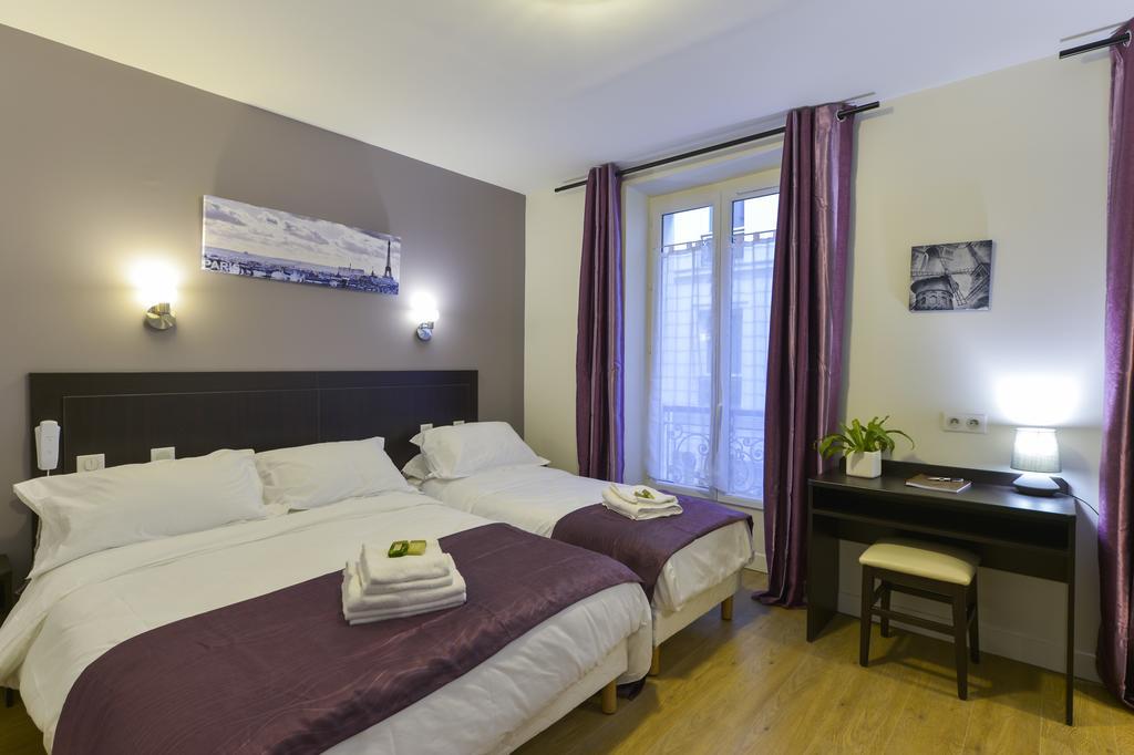 Hotel Du Quai De Seine Paris Oda fotoğraf